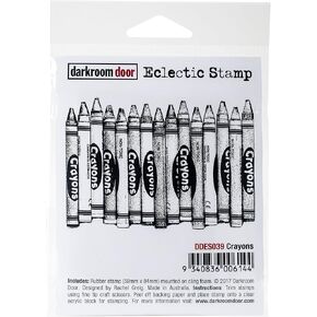 باب غرفة مظلم DDES039 ختم لاصق 3 بوصة × 2 بوصة ، ألوان شمع in Kuwait