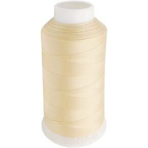 Bonded Nylon N66 Sewing Thread 1100 Yards Size #92 T90 280D/3 for Leather Denim Hand Machine Craft Shoe Bag Repairing Extra Strong Heavy Duty High Temperature Resistant Waterproof