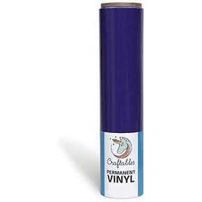 Craftables Beige Vinyl Roll - Permanent, Adhesive, Glossy & Waterproof | 12" x 6' | for Crafts, Cricut, Silhouette, Expressions, Cameo, Decal, Signs, Stickers