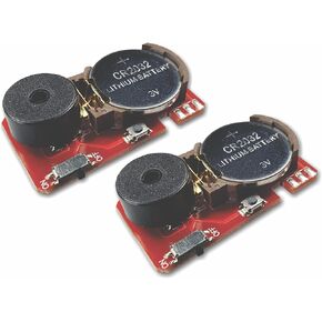 Larkmo Funny Hidden Annoying Beeper Office Prank Device, Hidden Noise Maker Includes Multiple Sounds, Cricket Chirp, Beep & More, Makes A Great Practical Joke for Office & Home Gag