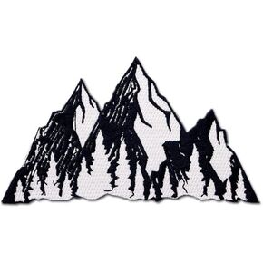 مجموعة رقعات مطرزة بأنماط جبلية متنوعة، خياطة حديدية على إصلاح الزينة للملابس والسراويل والقبعات والجينز والسترات وحقائب الظهر وسترة الكلب، وخياطة الزهور المزخرفة بنفسك in Kuwait