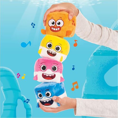 WowWee Baby Shark's Big Show! Song Cube – Mommy Shark – Musical Plushie for Toddlers in Kuwait