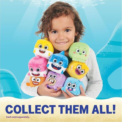 WowWee Baby Shark's Big Show! Song Cube – Mommy Shark – Musical Plushie for Toddlers in Kuwait