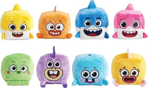 WowWee Baby Shark's Big Show! Song Cube – Mommy Shark – Musical Plushie for Toddlers in Kuwait
