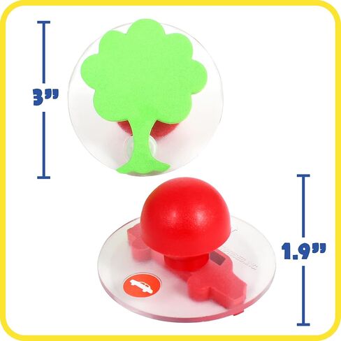 READY 2 LEARN Giant Stampers - Family Members - Set of 10 - Easy to Hold Foam Stamps for Kids - Arts and Crafts Stamps for Displays, Posters, Signs and DIY Projects in Saudi Arabia