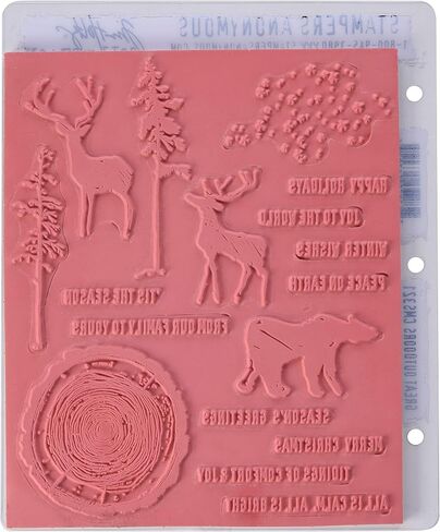Stampers Anonymous CMS321 Tim Holtz Cling Stamps 7"X8.5"-Outdoors in Saudi Arabia
