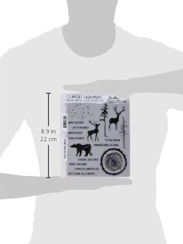 Stampers Anonymous CMS321 Tim Holtz Cling Stamps 7"X8.5"-Outdoors in Saudi Arabia