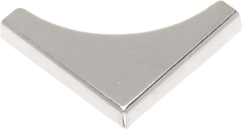 Semetall Metal Book Corner 50 Pcs 0.86"x0.86" Home Triangular Shaped Album Book Notebook Corner Protector,Menu Folder Corner Protectors Small Corner Protection Accessories for Books (Silver) in Saudi Arabia