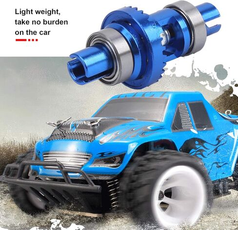 محمل كأس تفاضلي VBESTLIFE، كوب تفاضلي معدني مع فروق مناسبة للمحمل لـ Wltoys K989 / K969 1/28 ناقل الحركة والتفاضلات للسيارة بجهاز التحكم عن بعد (أزرق) in Kuwait