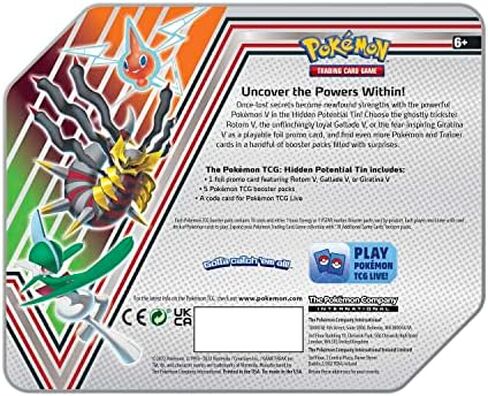 Pokemon TCG: Hidden Potential Tin - Rotom V in Saudi Arabia