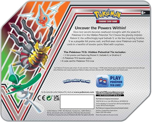 Pokemon TCG: Hidden Potential Tin - Rotom V in Saudi Arabia
