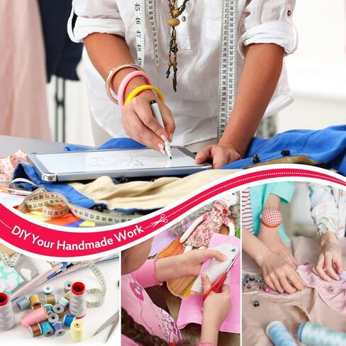 شريط قياس 6 عبوات شريط قياس كبير لقياسات الجسم وفقدان الوزن، قماش خياطة قابل للسحب، شريط قياس ناعم للخصر، شريط قياس الجسم بمقياس مزدوج 150 سم/60 بوصة in Kuwait