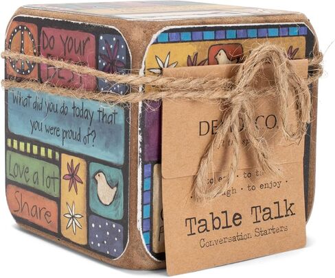 DEMDACO Table Talk Family Values 3 Inch Square Conversation Activity Game Dice in Saudi Arabia