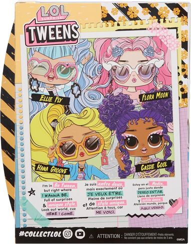LOL Surprise Tweens Fashion Doll Hana Groove with 10+ Surprises and Fabulous Accessories – Great Gift for Kids Ages 4+ in Saudi Arabia