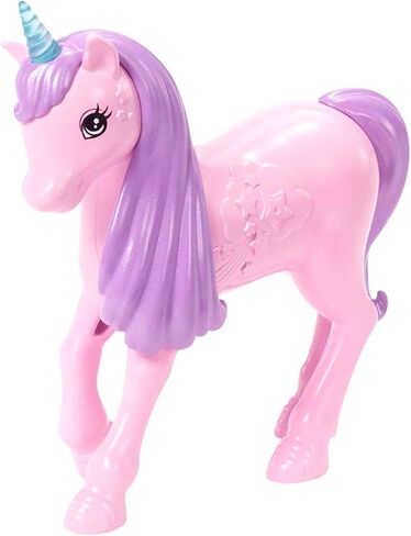 Barbie Doll, Mermaid Toys, Barbie Clothes and Accessories, Fantasy Dress-Up Set with Mermaid Tale, Baby Unicorn and Dragon Pets in Saudi Arabia