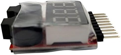 منبه Apex RC Products 2 Pack Lipo Battery Checker LED 1-8 Cell 1655 in Kuwait
