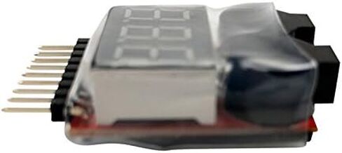 منبه Apex RC Products 2 Pack Lipo Battery Checker LED 1-8 Cell 1655 in Kuwait