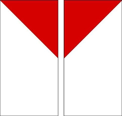 بلوك لوك مسطرة لحاف من فلاينج جيز 1-1/2 انش × 3 انش بلمسة نهائية ، 2 انش × 3-1/2 انش مقاس مشذب للحافات in Kuwait