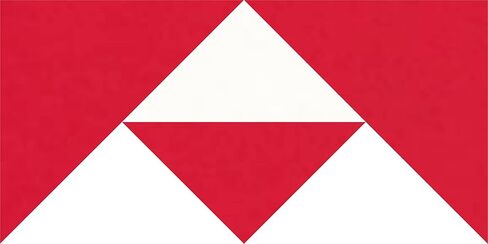 بلوك لوك مسطرة لحاف من فلاينج جيز 1-1/2 انش × 3 انش بلمسة نهائية ، 2 انش × 3-1/2 انش مقاس مشذب للحافات in Kuwait