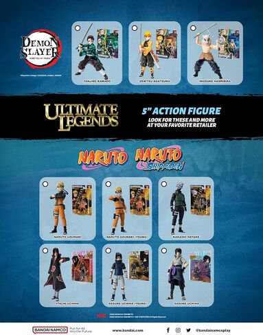 Bandai Namco Ultimate Legends - Naruto 5" Itachi Uchiha (Adult) Action Figure in Kuwait