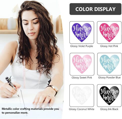 TECKWRAP 001 Vinyl Permanent Adhesive Vinyl Bundle Transparent Holographic Vinyl 12" x 36"/Rolls for Craft Cutters,Sign Plotters (Candy Bundle) in Kuwait