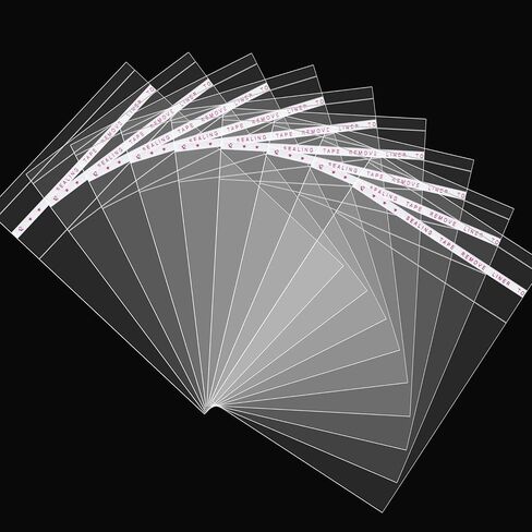 100 Pcs Self Sealing Cellophane Bags 2x10 Inches Clear Pretzel Rod Bags in Kuwait