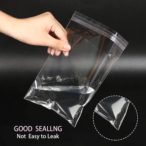 100 Pcs Self Sealing Cellophane Bags 2x10 Inches Clear Pretzel Rod Bags in Kuwait