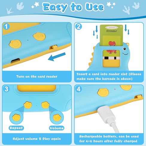 ألعاب بطاقات الفلاش الناطقة للأطفال - ألعاب الأطفال الصغار لعمر 3 4 5 6 7 سنوات مع 112 بطاقة و224 جانبًا من ألعاب تعلم علاج النطق التعليمية والألعاب التفاعلية مع حزمة هدايا in Kuwait