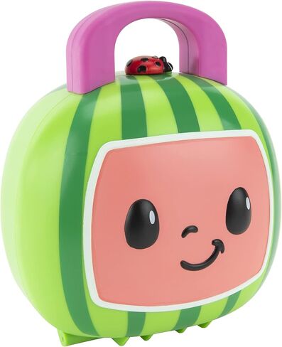 CoComelon Lunchbox Playset - Includes Lunchbox, 3-Piece Tray, Fork, Spoon, Toast with Egg, Apple, Popsicle, Activity Card - Toys for Kids, Toddlers, and Preschoolers in Saudi Arabia