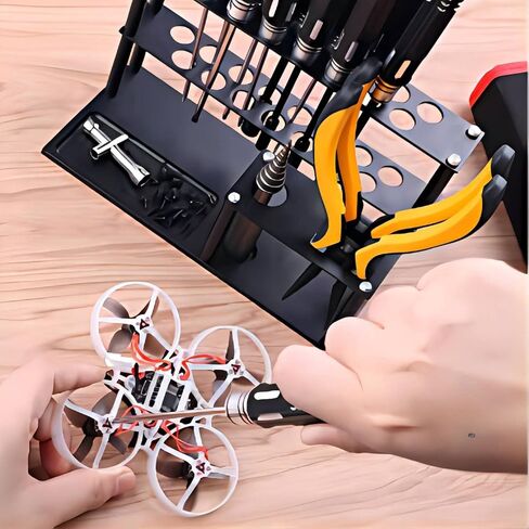 KWBRC سبائك الألومنيوم مفك منظم أداة حامل أدوات RC حامل مجموعة أدوات السيارة Rc (غير مجمعة) للسيارات RC والشاحنات والطائرات بدون طيار وطائرات الهليكوبتر ونماذج القوارب in Kuwait