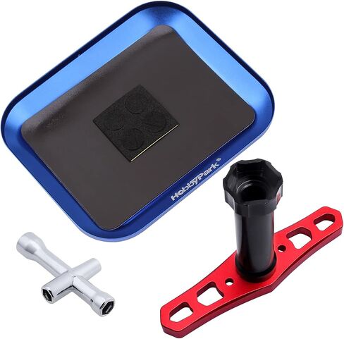 HobbyPark 17mm Wheel Hex Wrench & 4/5/5.5/7mm Hex Nut Wrench Hex Socket Wheel Spanner Tools for 1/8 1/10 1/12 1/14 1/16 1/18 1/24 RC Car Truck Crawler Truggy Buggy Tires in Saudi Arabia
