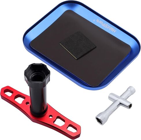 HobbyPark 17mm Wheel Hex Wrench & 4/5/5.5/7mm Hex Nut Wrench Hex Socket Wheel Spanner Tools for 1/8 1/10 1/12 1/14 1/16 1/18 1/24 RC Car Truck Crawler Truggy Buggy Tires in Saudi Arabia