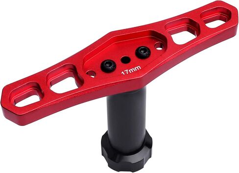 HobbyPark 17mm Wheel Hex Wrench & 4/5/5.5/7mm Hex Nut Wrench Hex Socket Wheel Spanner Tools for 1/8 1/10 1/12 1/14 1/16 1/18 1/24 RC Car Truck Crawler Truggy Buggy Tires in Saudi Arabia