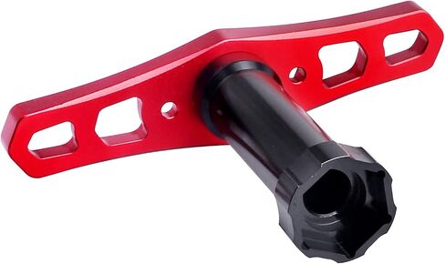 HobbyPark 17mm Wheel Hex Wrench & 4/5/5.5/7mm Hex Nut Wrench Hex Socket Wheel Spanner Tools for 1/8 1/10 1/12 1/14 1/16 1/18 1/24 RC Car Truck Crawler Truggy Buggy Tires in Saudi Arabia