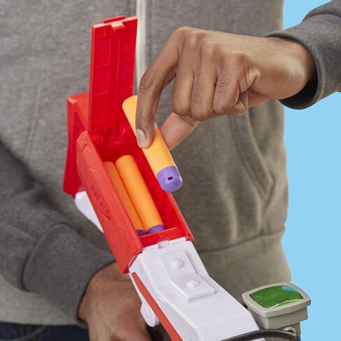NERF Fortnite Ts Blaster - Pump Action Dart Blaster, 8 Official Mega Fortnite Darts, Dart Storage Stock - for Youth, Teens, Adults in Saudi Arabia