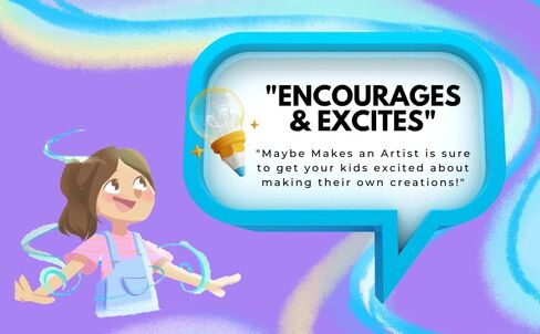 Maybe Makes an Artist: A Children's Book About Building Confidence Through Art; Includes Art Prompts and More in Saudi Arabia