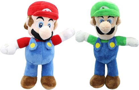 Nintendo Mario and Luigi 2 Plush Doll Set 8.5 inches in Kuwait