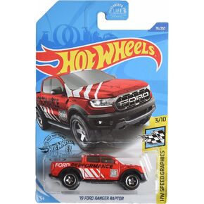 Hot Wheels '19 Ford Ranger Raptor, [red] 76/250 Speed Graphics 3/10 in Kuwait