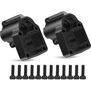 كتل عجلات COOWOO RC، أجزاء ترقية C-Hubs للسيارات الزاحفة 1/18 UTB18 RC، مصنوعة من النحاس، مطلية باللون الأسود
