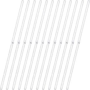 Shapenty Stainless Steel Chain Necklace Link Chain with Lobster Clasps for Women Girls Charms DIY Stone Pendant Jewelry Making Chain Replacement Crafts, 12PCS (20 Inches) in Kuwait