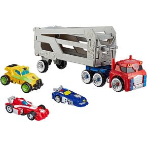 Transformers Playskool Heroes Rescue Bots Academy Road Rescue Team Trailer 4-Pack Converting Toy (Amazon Exclusive) in Saudi Arabia
