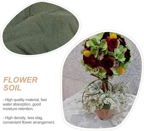 Yardwe 2pcs Floral Foam Ball Green Flower Foam Sphere Flower Mud Foam Florist Sponge Floral Arranging Supplies in Kuwait