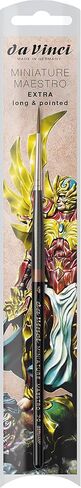 da Vinci Series 70 Miniature Maestro Kolinsky Red Sable, Round, Extra Pointed and Long, Size 4 in Saudi Arabia