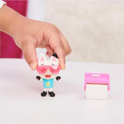 بيت الدمى غابي، لعبة سيارة كارليتا مع شخصية باندي باوز القابلة للتجميع و2 إكسسوار، ألعاب أطفال للأعمار من 3 سنوات فما فوق in Kuwait