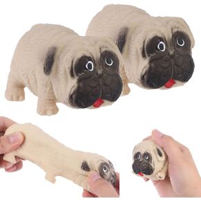 كرات ضغط اليد على شكل كلب الصلصال، ألعاب تململ الأصابع، كرة تخفيف الضغط، قطعتين من كرات الضغط المتوهجة للكلب شار بي، كرة تمدد حسية، كرة تخفيف الضغط، كرات الضغط والقلق in Kuwait