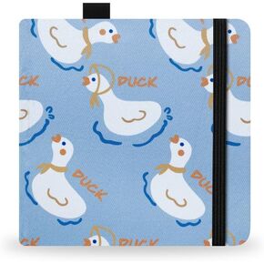 Square 5.1X5.1 300gsm Watercolor Journal Hardbound 40pgs（20 Sheets Front Back 2 Textures） Travel Size for Calligrapher Colored Pencil Watercolor Sketch Handmade Cloth Cover Notebook People