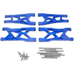 URCMax 4Pcs Aluminum Front & Rear Suspension Arms Set for Arrma 1/10 Granite 4X4, Senton RC Car Upgrade Parts-Replacement of AR330443 AR330516 in Kuwait
