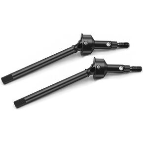 RC Steel Front Axle Shaft Steering CVD for TRX4M Upgrades 1/18 Scale RC Crawler Car Accessories