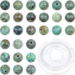 Bymitel 210pcs Natural Crystal Beads Stone Gemstone Round Energy Healing Loose Beads with Stretch Cord for Jewelry Making Bracelets Anklets (7-Colors Chakra, 6mm 210pcs) in Saudi Arabia