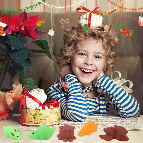 VESPRO 160 قطعة لعبة إسفنجية 160 قطعة هدايا الحفلات للأطفال Mochi لعبة إسفنجية للأطفال ألعاب إسفنجية صغيرة كاواي Mochi ألعاب تخفيف التوتر والقلق in Kuwait